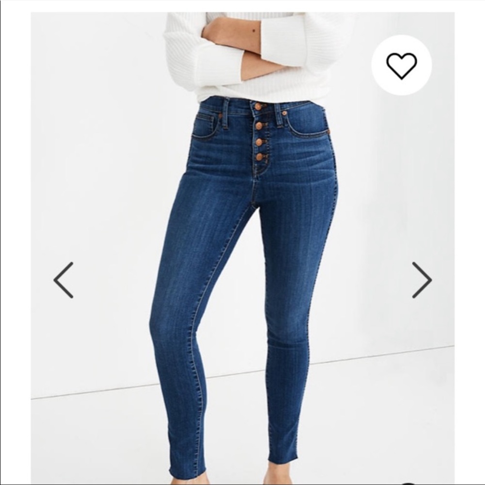 Madewell 9” high-rise skinny jean